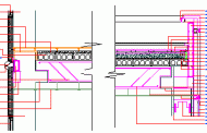 جزئیات پانل های نوع Alucobond و پنجره های آلومینیومی در ساختمان اداری