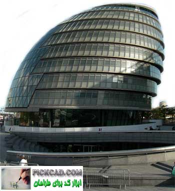   لندن هال- ساختمان شهرداری- فاستر