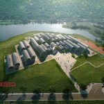 طرح معماری مدرسه ابتدایی با سقف طاقی در منطقه روستایی چین – زاها حدید