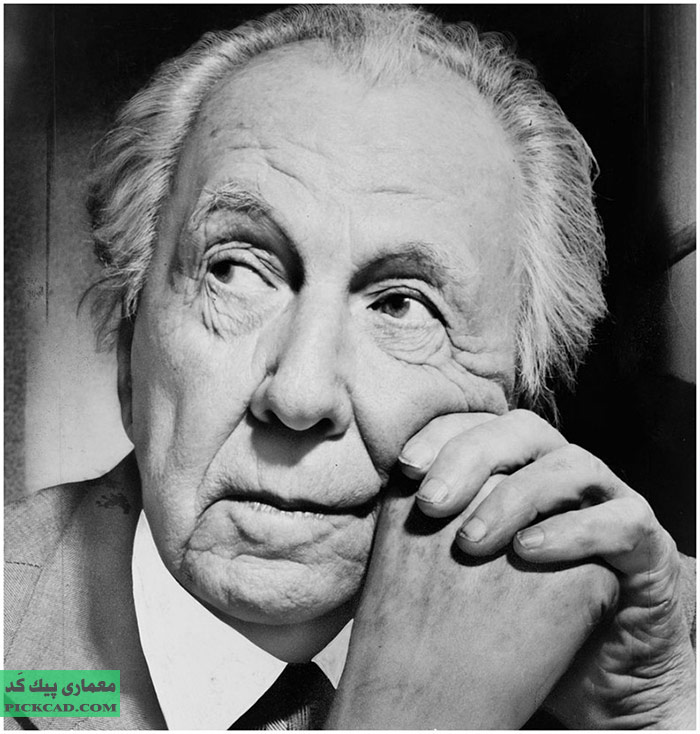 فرانگ لوید رایت Frank Lloyd Wright - بیوگرافی و بررسی آثار معماری - پاورپوینت رایگان