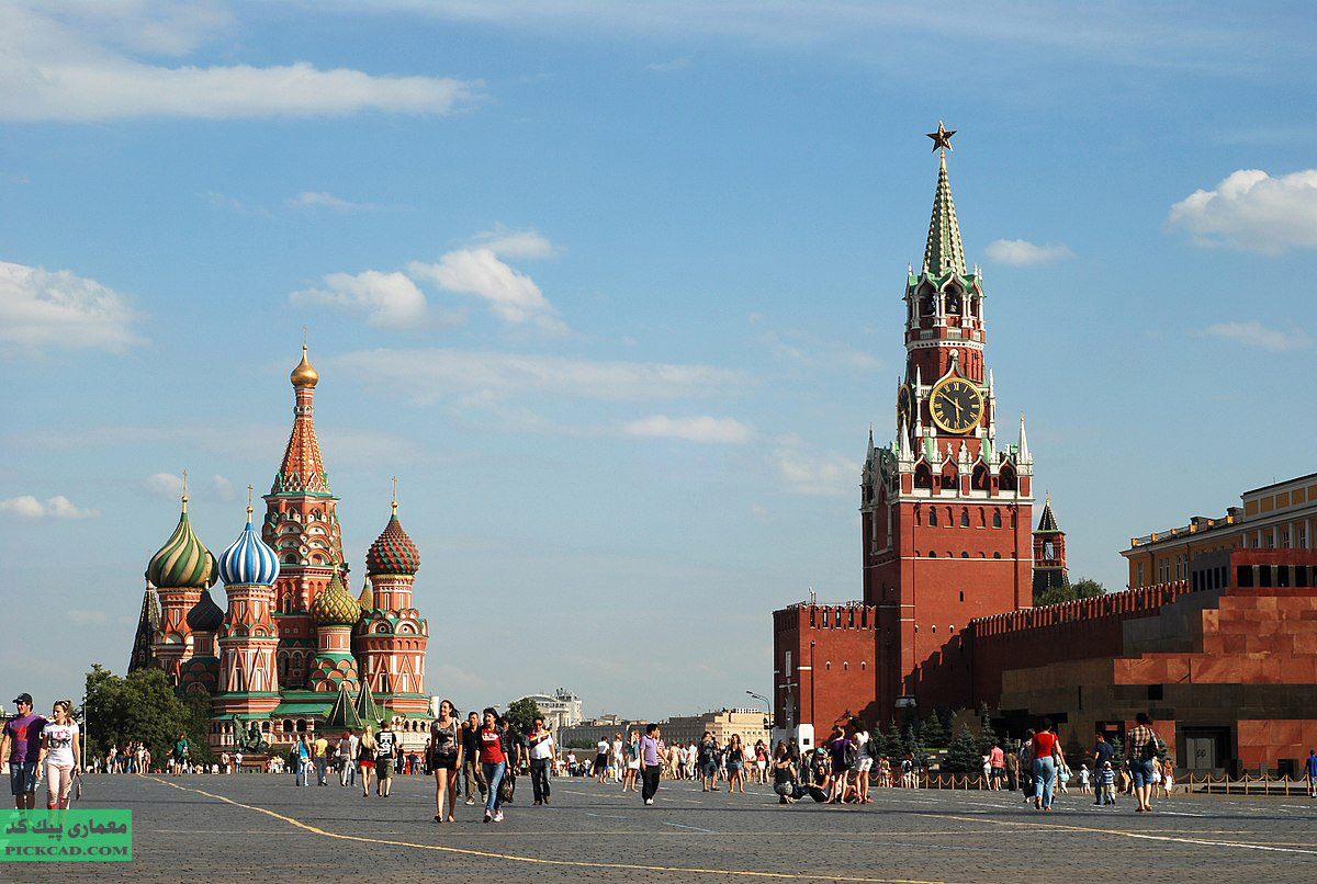 میدان سرخ روسیه Red Square ، معرفی و بررسی همراه با فایل پاورپوینت