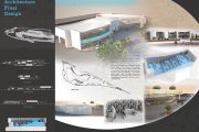 پروژه کافه کتاب شامل پلان های معماری و 3 شیت بندی